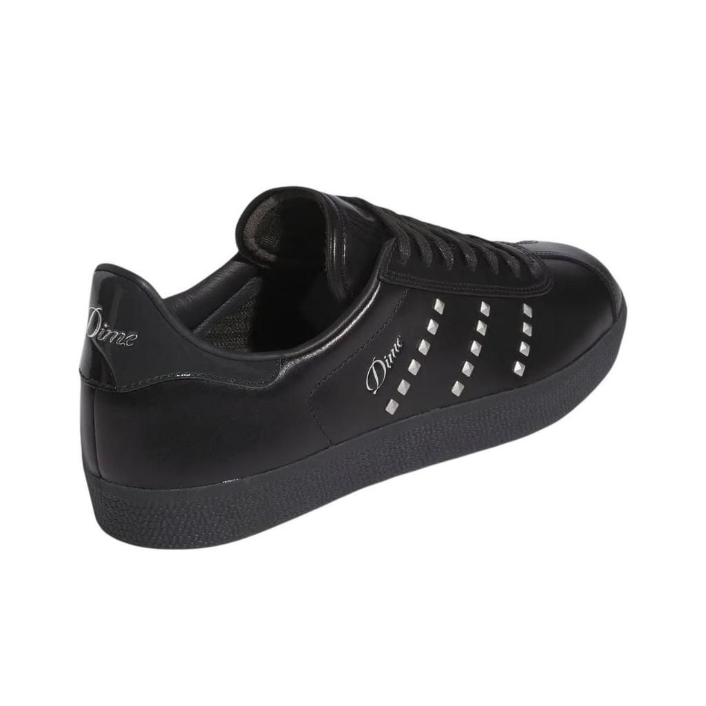 Dime x adidas Gazelle ADV Black Silver Metallic Studs Men Sneakers Core-Black Carbon IH2946