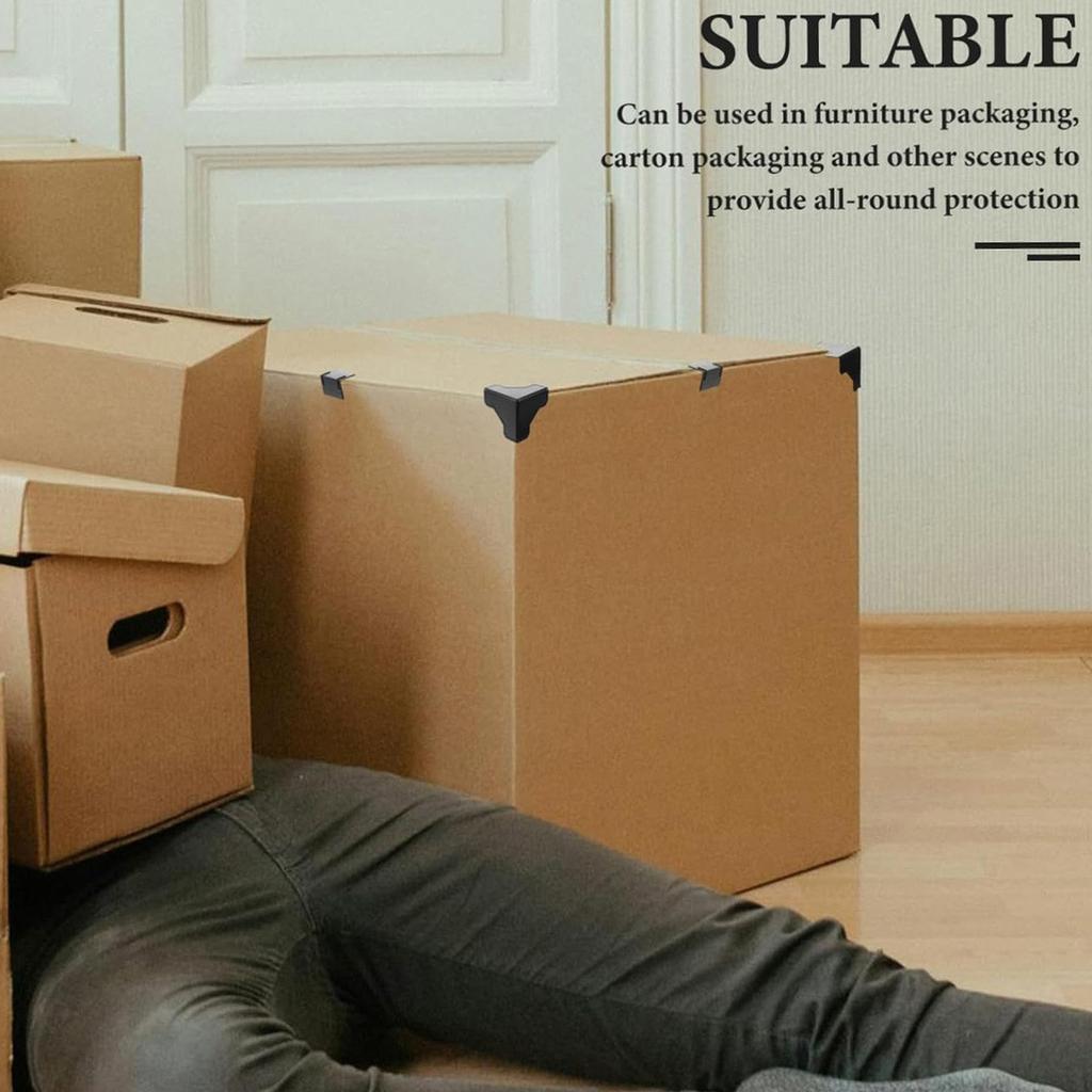 Cross-Border  Box Corner Protectors – Plastic Edge Guards for Cartons & Parcels
