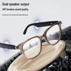 Unisex Smart Bluetooth Glasses with Color-Changing Lenses, Music, Calls & Anti-Blue Light for Office
