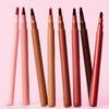 Velvet Colored Wooden Lip Penwaterproof Ladies' Charm Lip Pen Ladies' Long-lasting Makeup Toolsoft Pencil
