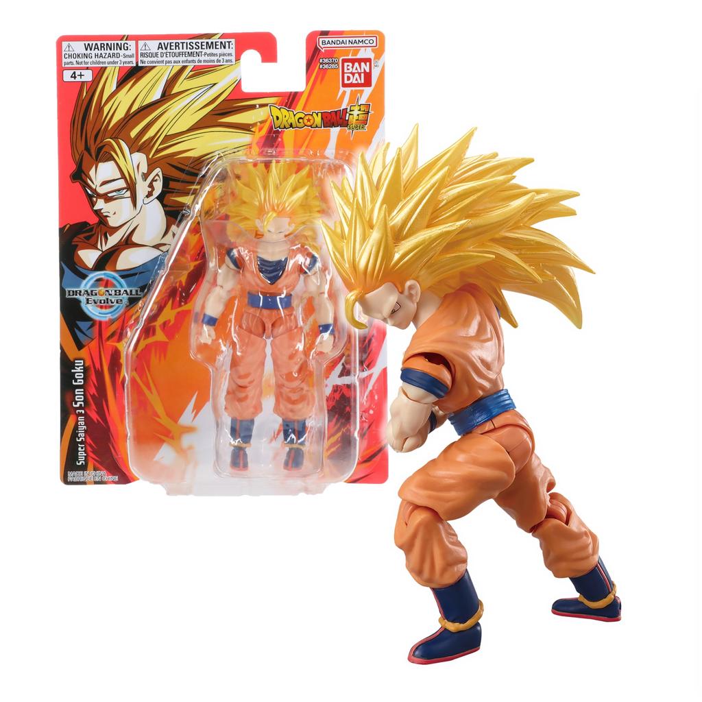 Bandai Dragon Ball Super Evolution Super Saiyan 3 Goku Action Figure 5-inch