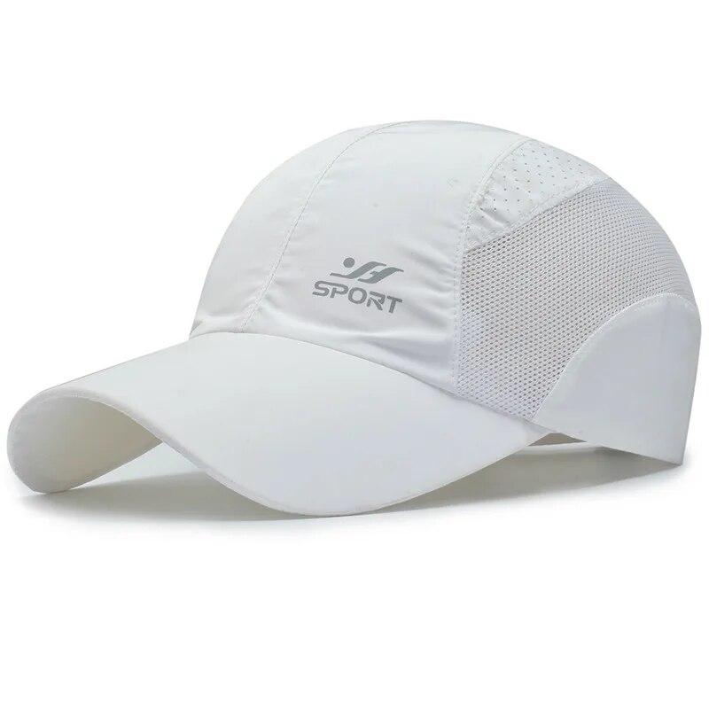 Spring Summer  Sports Hats Men's Sun Hats Outdoor Quick Drying Fabric Baseball Net Caps Sunscreen Breathable Caps