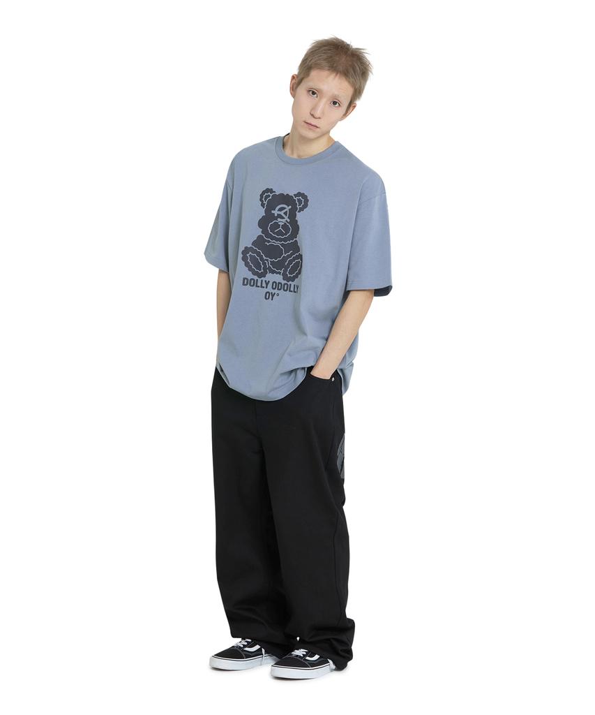 Opeunyadeu(Owai) Logo Dolly Tee - Blue Gray
