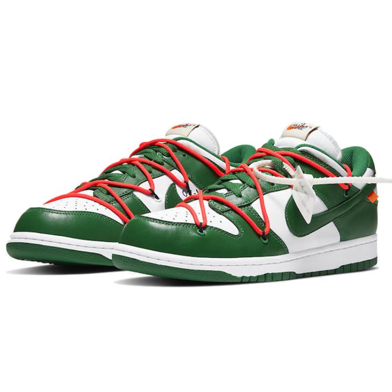 Nike Dunk Low Off White Verde Pino Zapatillas de Skate Zapatillas Deportivas CT0856-100