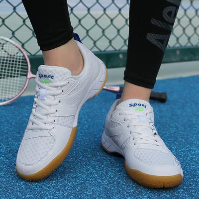 Source Badminton Shoes Training Shoes Competition Men's Couple Sports Shoes Shock-absorbing Lightweight Tennis Shoes