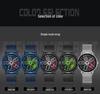 Sanda Men's 360° Rotating Dial Quartz Wristwatch - Casual Fashion Wheel Series