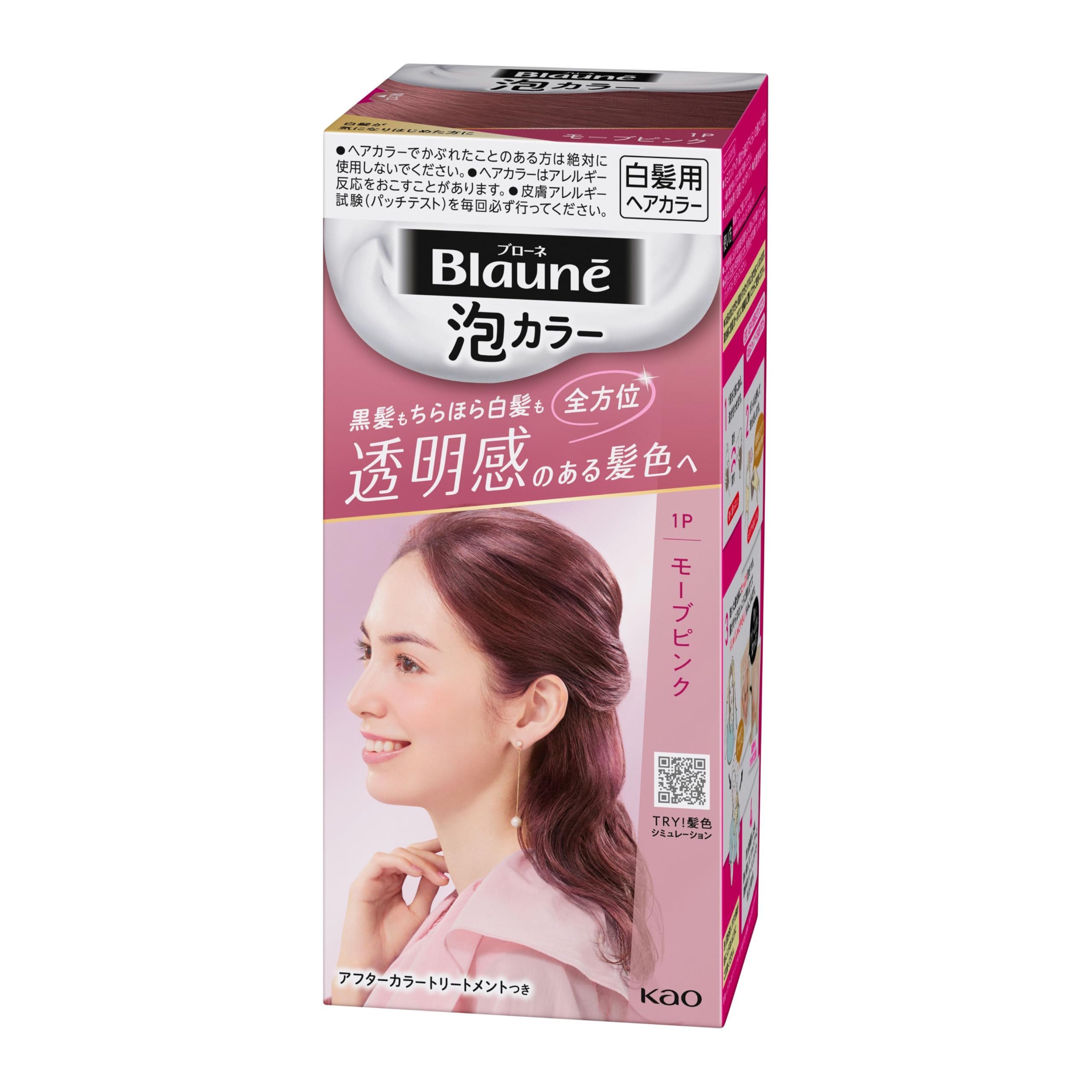 

Blaune Foam Mauve 108mL Color, Pink, (Quasi-drug) розовый