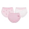 Women's Pure Cotton Mid-Waist Printed Briefs 3-Pack