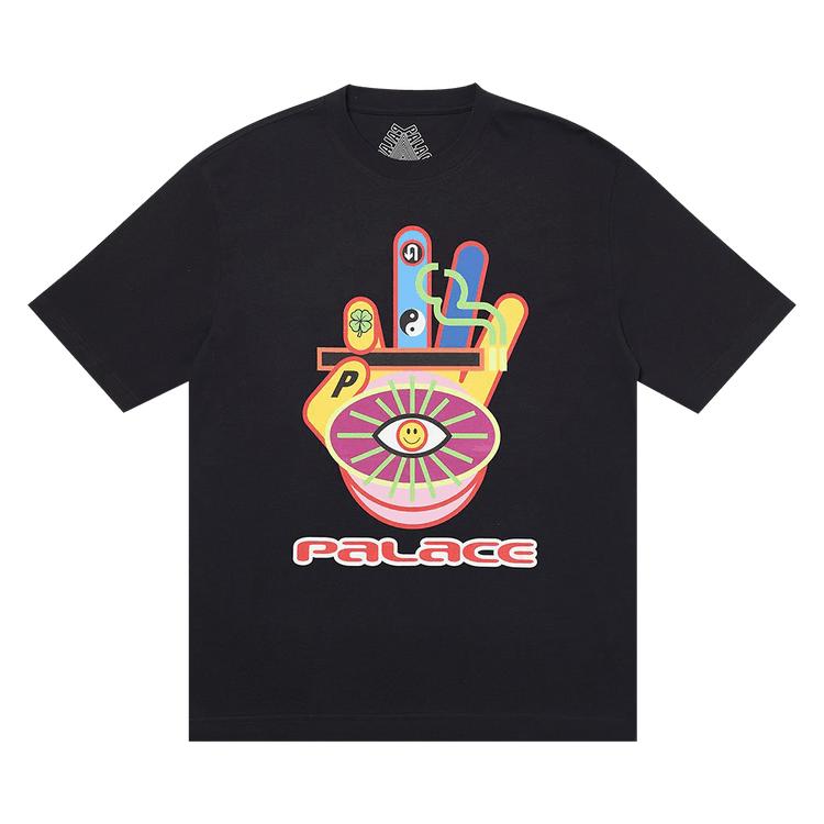 Palace Hippy Cig T-Shirt Black Unisex Tops P18TS095