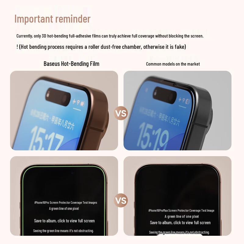 Baseus AR Anti-Reflective Corning Glass Screen Protector for iPhone