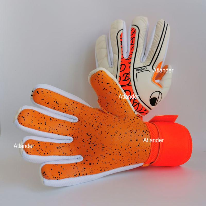 Barn Vuxna Premierkvalitet 4 mm Latex Målvaktshandskar Tonåringar Studenter Skol Fotboll Tjocka Handskar Fotbollsmatch Målvaktshandske