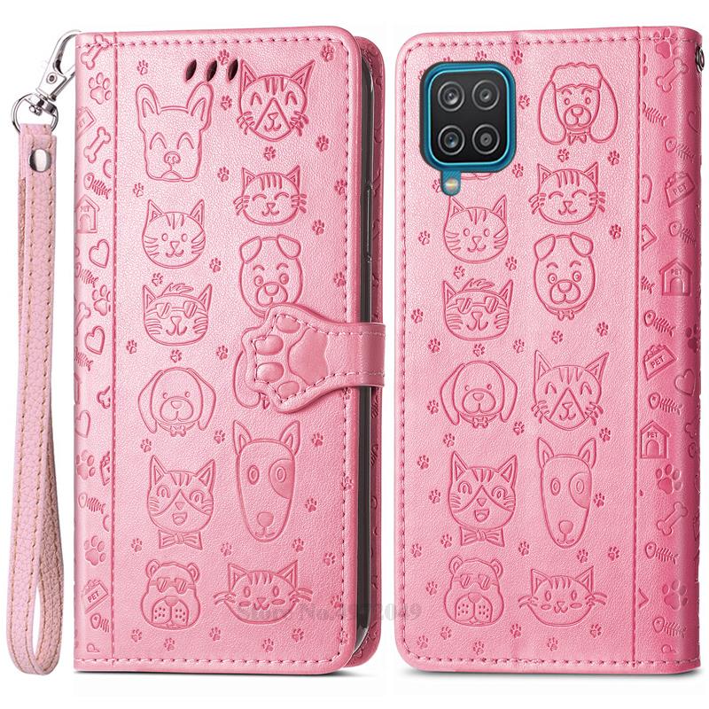 SamsungA12 Case For Samsung Galaxy A12 Wallet Leather Flip Phone Case For Samsung A12 A 12 Case Protective Cover Coque Fundas