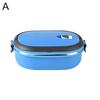 1/2/3 Layer Rectangle Stainless Steel Thermal Lunch Box Food Storage Container