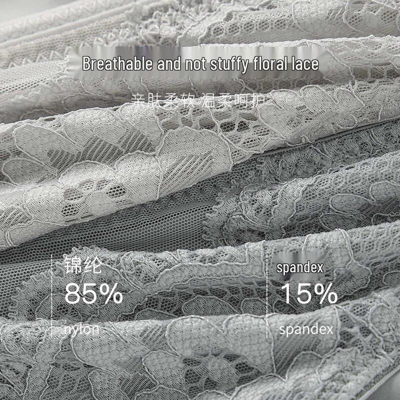 Christies Women's Sexy Lace Antibacterial Panties 3-Pack