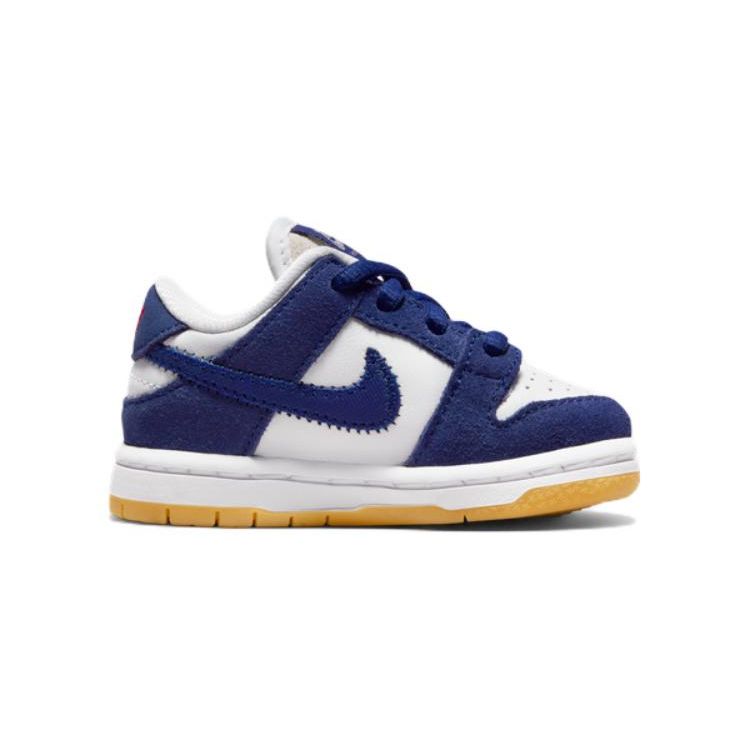 Nike Dunk Low SB TD Los Angeles Dodgers Baby Sneakers Blue Deep-Royal-Blue White DN3673-401