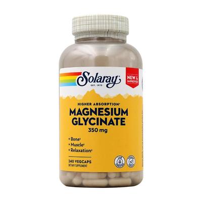 Yüksek Emilimli Magnezyum Glisinat 350 mg, 240 VegCaps