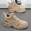 Fashion Thick Heeled Synthetic Leather Women's Summer Hiking Sneakers Hike Up Hiking Boots Shoes Sneakers Silver Sport Loafers