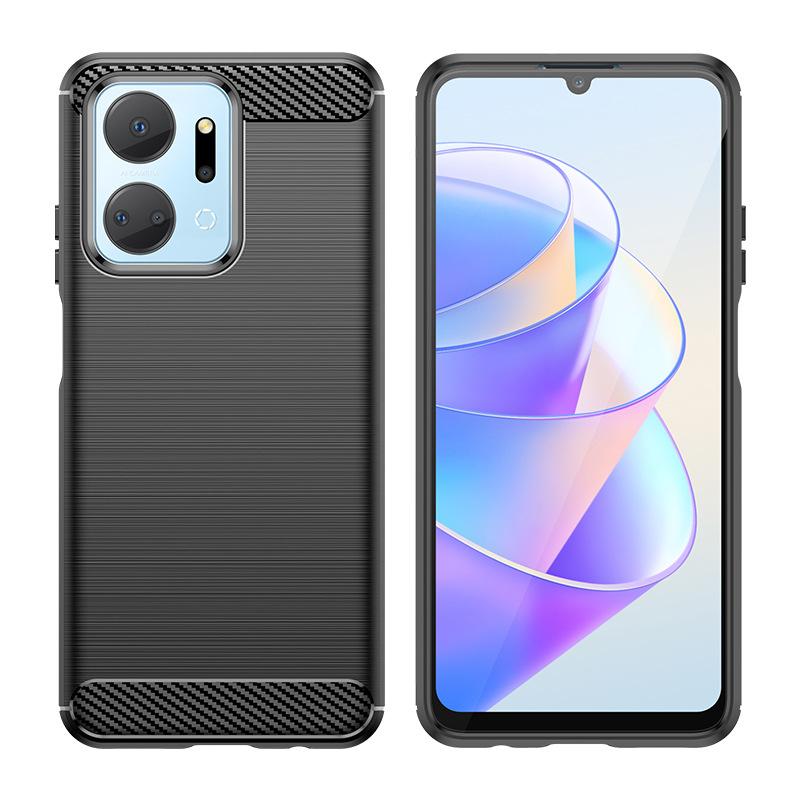Applicable To Silicone Brushed Honor X1A Mobile Phone Case All-inclusive Anti-drop Honor Play11Plus Mobile Phone Soft Case Case