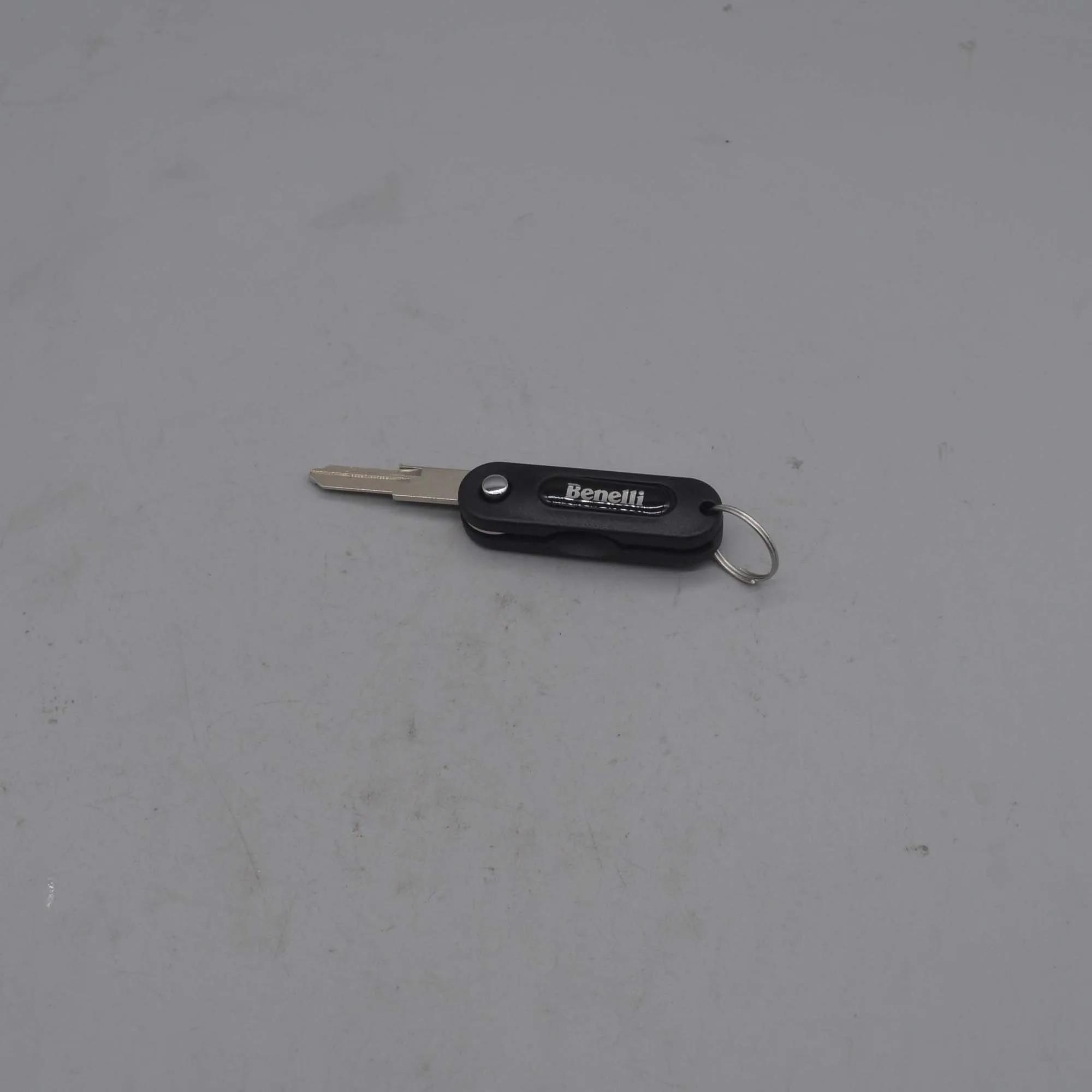 Складной пустой ключ для винтажного мотоцикла QJIANG Benelli Imperiale 400 BJ400-8 1pc key