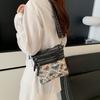 Vintage Butterfly Printing Denim Bag Crossbody Bag