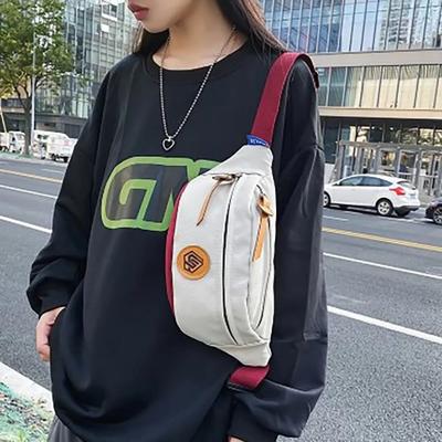 Chest Bag Fashion Casual Versatile Crossbody Bag Multi Functional Large Capacity Trendy Sports Waistpack