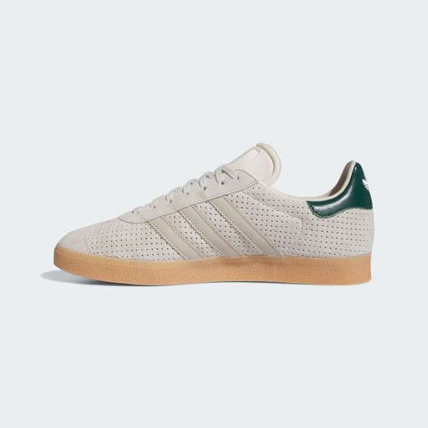 Adidas Gazelle Aluminium Collegiate Green Men Sneakers Grey Wonder-Beige IF7155