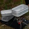 Mittagessensbox Set Tragbar Hitzebeständige Griffe Mittagessensbox für Erwachsene Für Kinder Männer Erwachsene Reisen Arbeit Camping Picknick im Freien Wandern