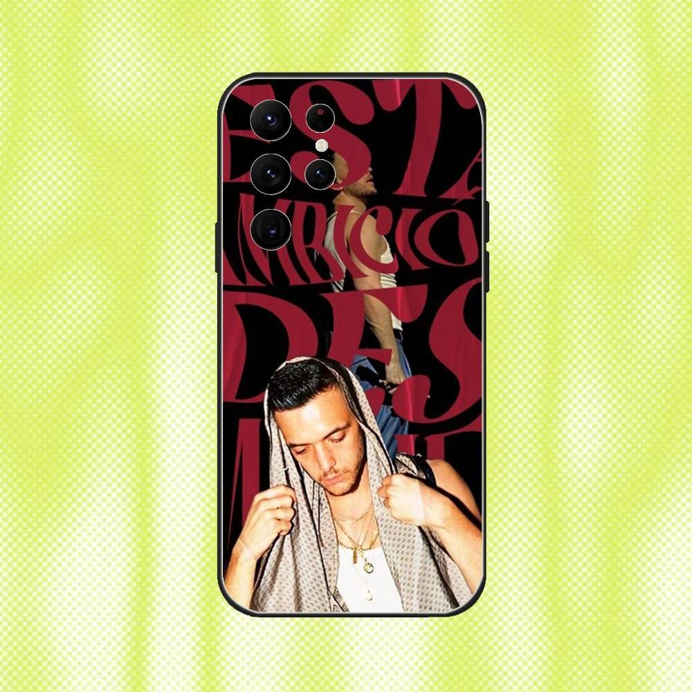 C T-Tangana El Madrileno Phone Case For Samsung S 25,24,23,22,30,21,10,9,Ultra,Plus,Lite,FE,4,5G Black Soft Case Samsung S21fe