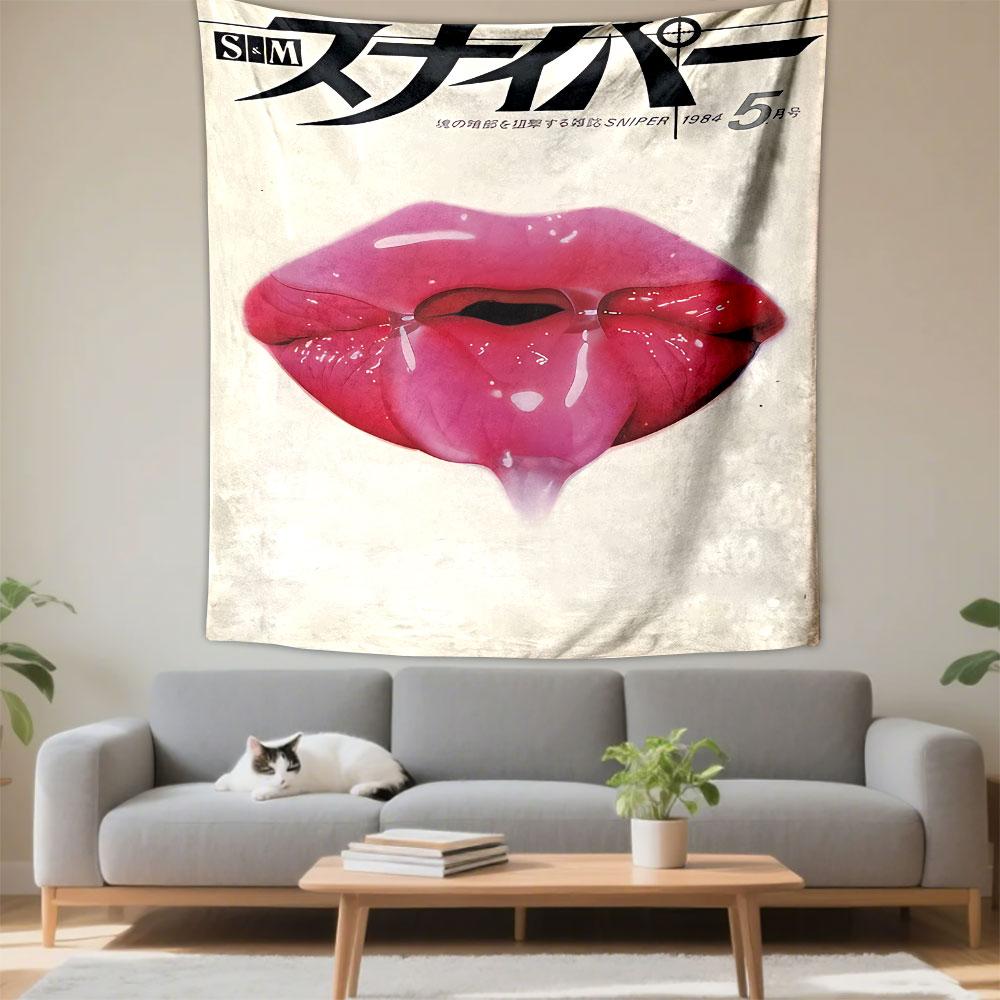 Sniper Manga Vol 5 Tapestry Wall Hanging, Japanese Comic Art, Anime Wall Decor for Bedroom Dorm