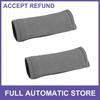 TWO Car Accessories Suede Door Handle Cover Soft Handle Protector Gray Universal