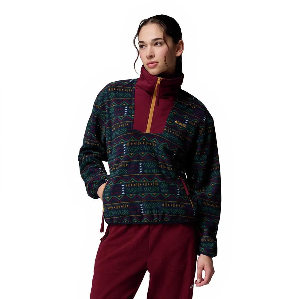 Columbia Fleece Jacket with Half-zip Sequoia Grove™ Printed