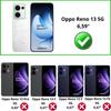 Verre Trempé - Phonillico® - Oppo Reno 13 5G - Pack de 4 - Protection Écran - Résistant aux Rayures