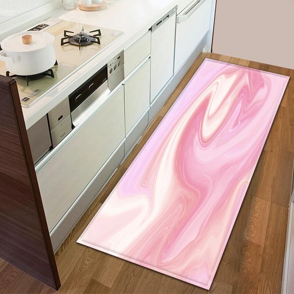 Oil Painting Graffiti Pattern Home Kitchen Floor Mat Door Front Decoration Floor Mat