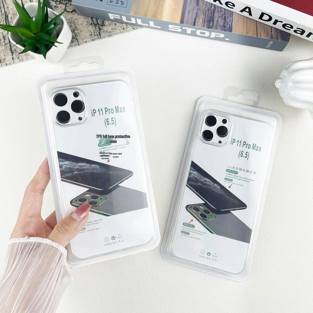 iPhone 15 Ultra-Thin High-Transparency Fine-Hole Drop-Proof Protective Case