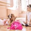 Children's Rosy Ballet Dance Bag for Storage 1 Small Dance Shoulder Bag