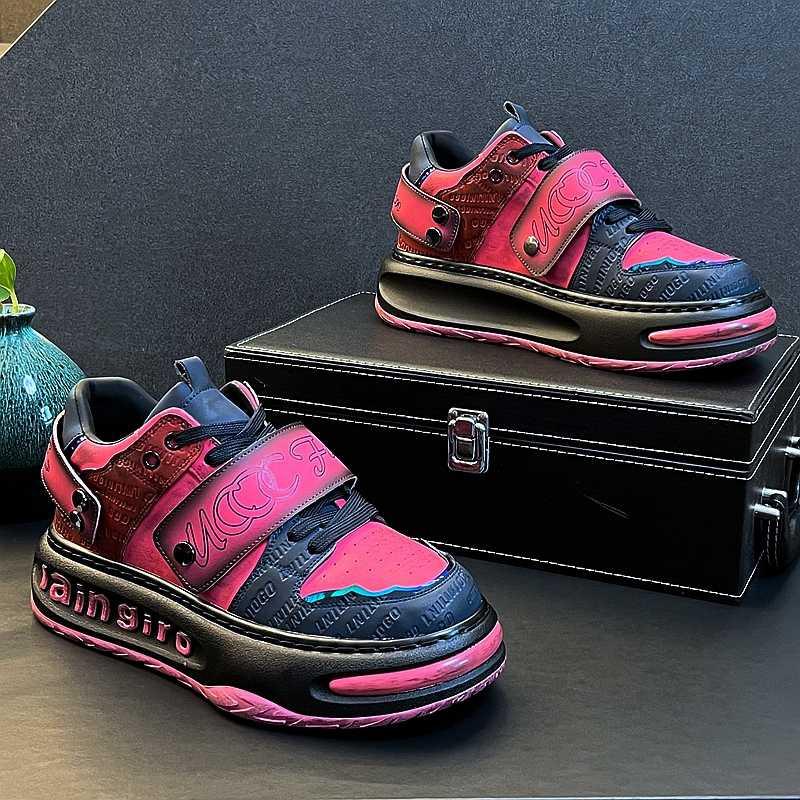 Fashion Retro New Designer Men's All Match Mixed Patchwork Comfortable Causal Shoes Flats Male Sports Walking Sneakers Zapatos Hombre