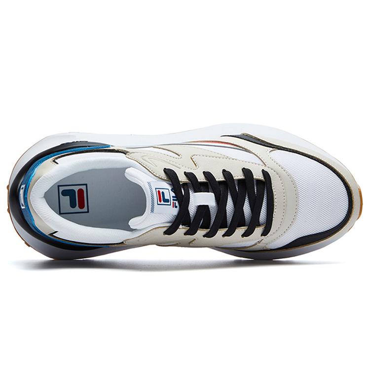 New FILA Heritage FHT Low Vntg White/Grey/Blue F12M131102FWM