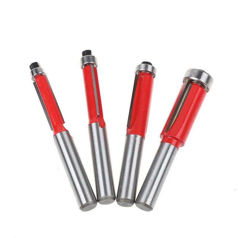 8mm Woodworking Trimmer Set: Double-Edged, Round Bottom, V-Shaped, Slotted, and Keyhole Engraving Knives