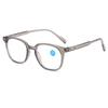 New Fashion Large Frame Anti Blue Light Reading Glasses Men Women High-definition Eyewear 0+1.0+1.5+2.0+4.0