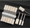 Wool Polishing Wheel with 3mm Shank, Metal Grinding Head for Mirror and Jadeite Polishing