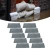 10pcs Flood Sandbags Professional Empty Rain Proof Flood Control Sandbags for House Door Garage Basement