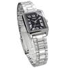Casio Standard Analog Women's Watch LTP-V007D-1B Black with Silver Metal Band, Overseas Model