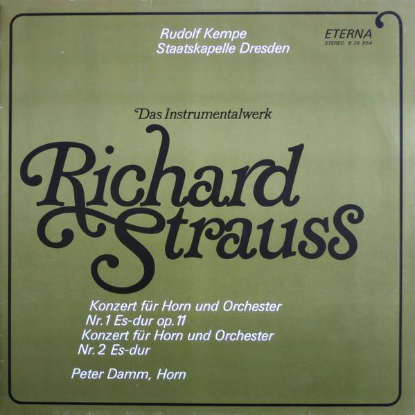 

Виниловая пластинка RICHARD STRAUSS RUDOLF KEMPE STAA Концерт для валторны с оркестром №. 826854 ETERNA 1976 Германия Классическая Б/У