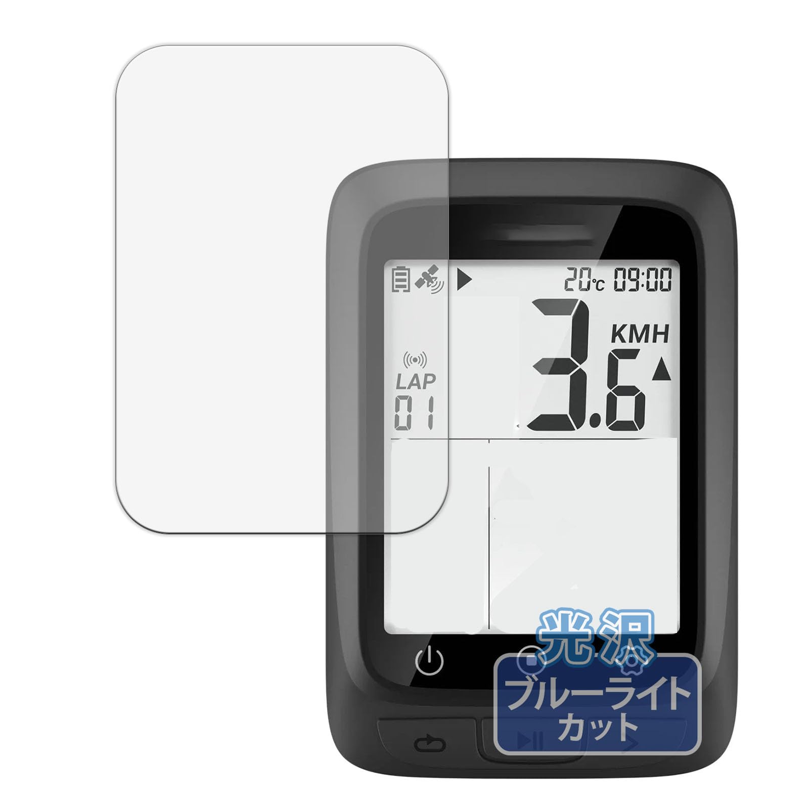 

COOSPO BC107 Screen Blue Light Made in Japan Kayo&Karin Protector, Blocking, Ultra-Transparent,