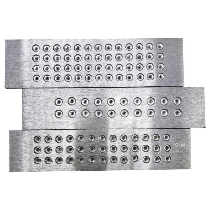 Carbide Wire Drawplate 52 Hole Round Shape 0.04-0.45mm/0.04-0.8mm/0.04-1.6mm Jeweller Draw Plate Crafting Replacement