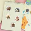 250pcs Vintage Christmas Stickers Self Adhesive Gift Wrapping Card Scrapbooking Christmas Tree Decoration Festive Craft Supplies