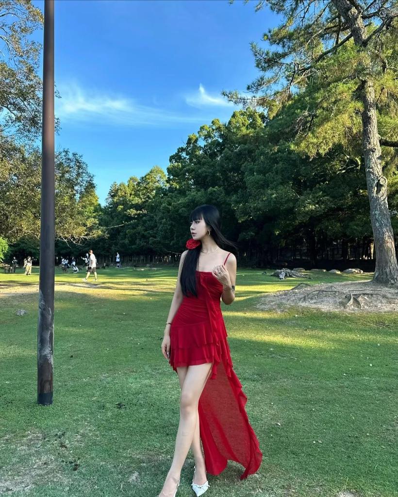 French Ruffle Patchwork Slimming Camisole Dress - Women's Niche Irregular Fairy Skirt