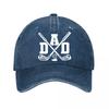 Dad Golf Snapback Hat  New Vintage Washed Cotton Baseball Cap Parent Kids Sun Hats