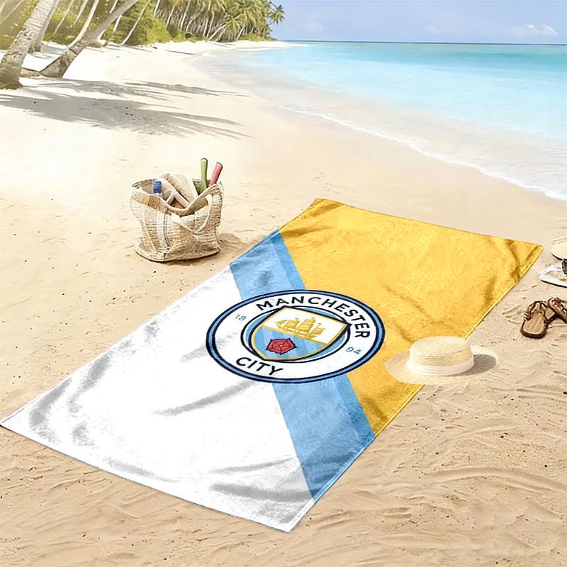 The Blues Poster Print Beach Towel, Large Soft Quick Dry Towel for Beach Camping Swimming