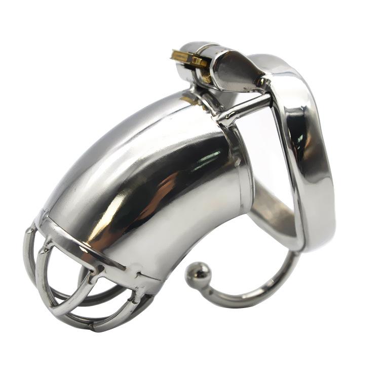 Stainless Steel Men's Chastity Device Chastity Lock Bird Cage Sex Tools Slave Lower Body Training Adult Toys Sex Toys